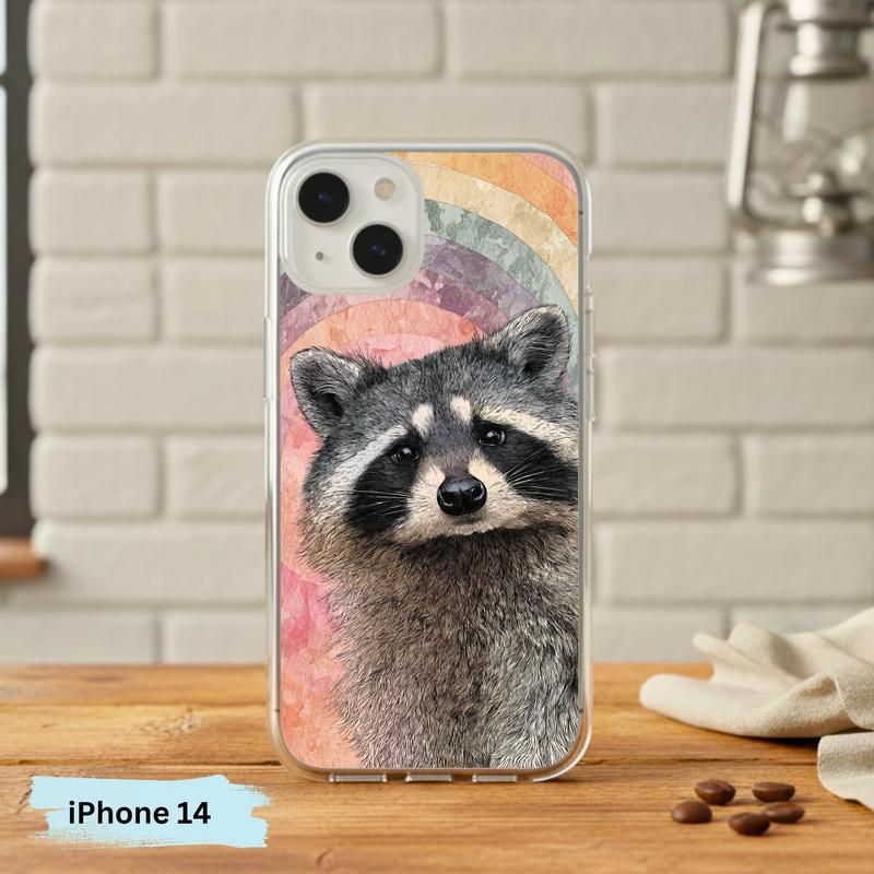 Sarcastic Raccoon Hippy Calm Chaos Phone Case IPhone Sarcastic Raccoon Hippy Calm Chaos Phone Case IPhone