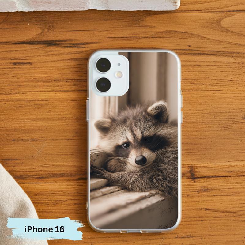 Baby Raccoon Warm Farmhouse Sunlight Phone Case IPhone Baby Raccoon Warm Farmhouse Sunlight Phone Case IPhone