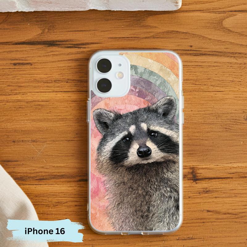 Sarcastic Raccoon Hippy Calm Chaos Phone Case IPhone Sarcastic Raccoon Hippy Calm Chaos Phone Case IPhone