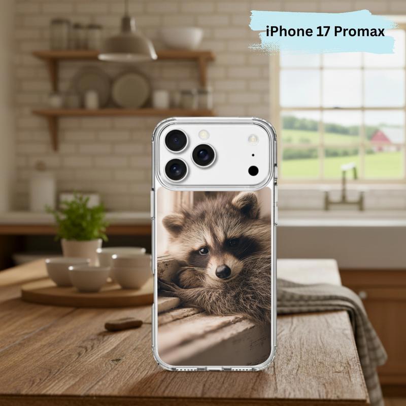 Baby Raccoon Warm Farmhouse Sunlight Phone Case IPhone Baby Raccoon Warm Farmhouse Sunlight Phone Case IPhone