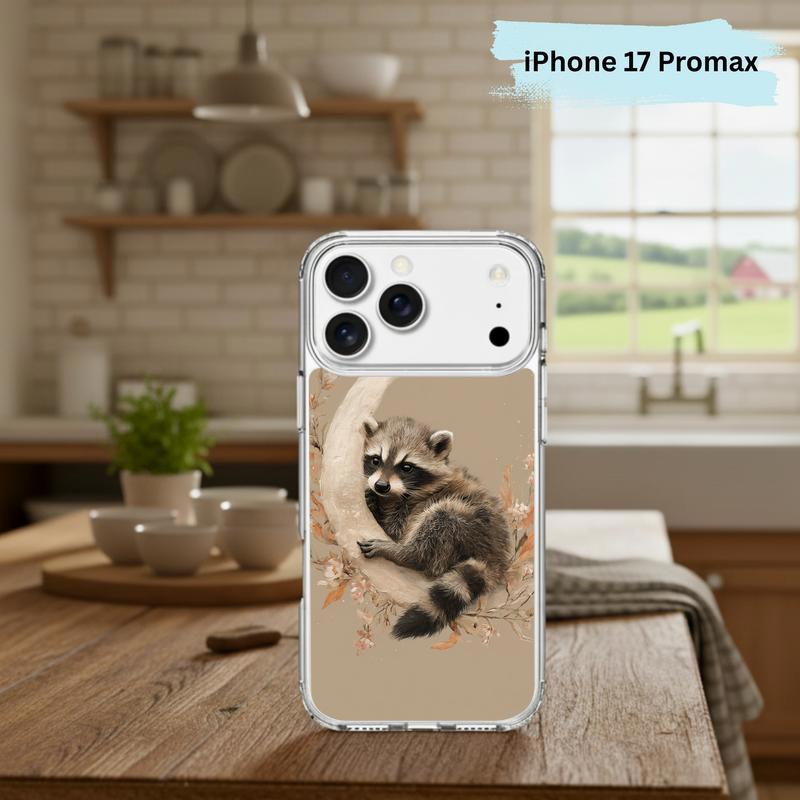 Boho Moon Baby Raccoon Phone Case IPhone Boho Moon Baby Raccoon Phone Case IPhone
