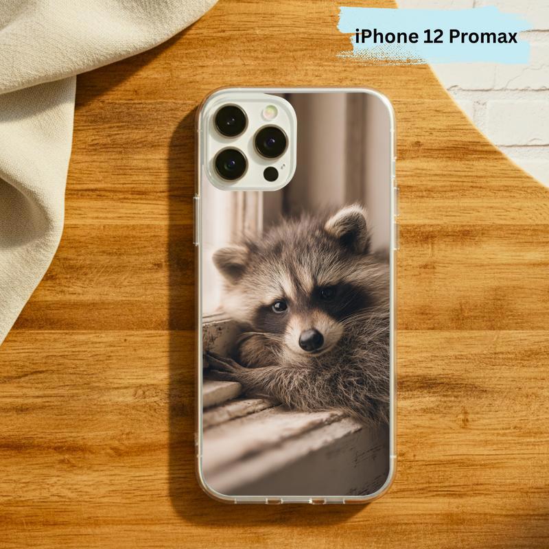 Baby Raccoon Warm Farmhouse Sunlight Phone Case IPhone Baby Raccoon Warm Farmhouse Sunlight Phone Case IPhone