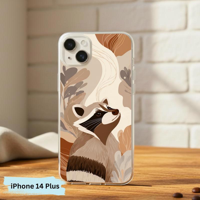 Boho Nature Sarcastic Raccoon Style Phone Case IPhone Boho Nature Sarcastic Raccoon Style Phone Case IPhone
