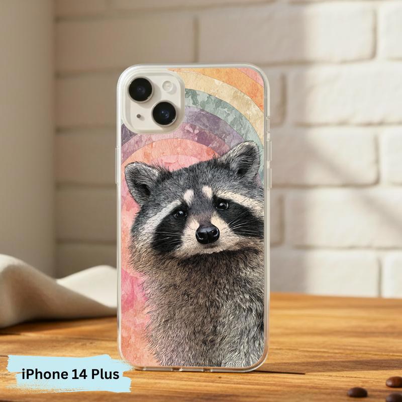 Sarcastic Raccoon Hippy Calm Chaos Phone Case IPhone Sarcastic Raccoon Hippy Calm Chaos Phone Case IPhone