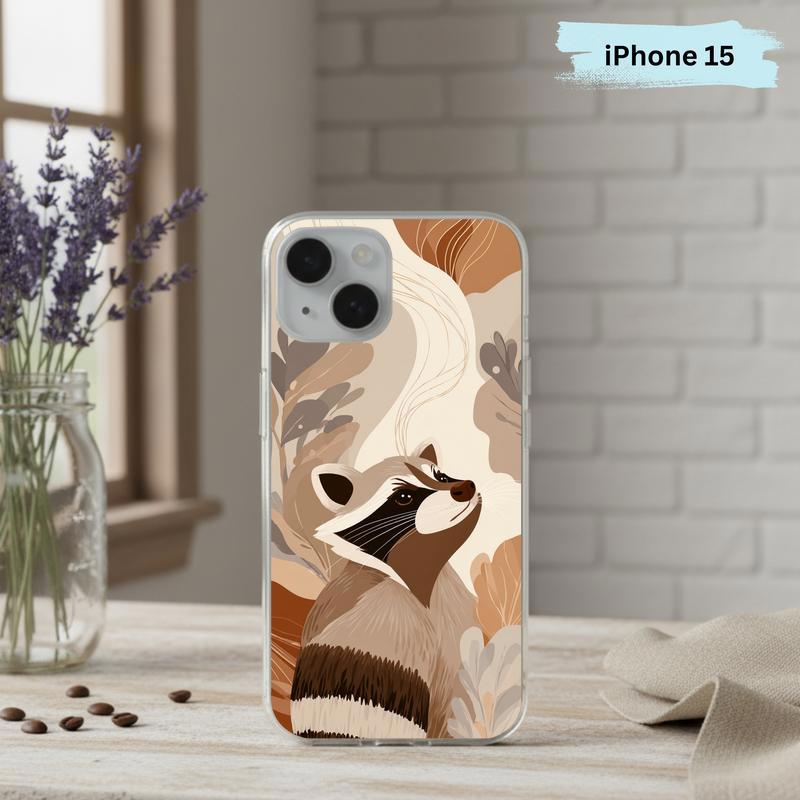 Boho Nature Sarcastic Raccoon Style Phone Case IPhone Boho Nature Sarcastic Raccoon Style Phone Case IPhone