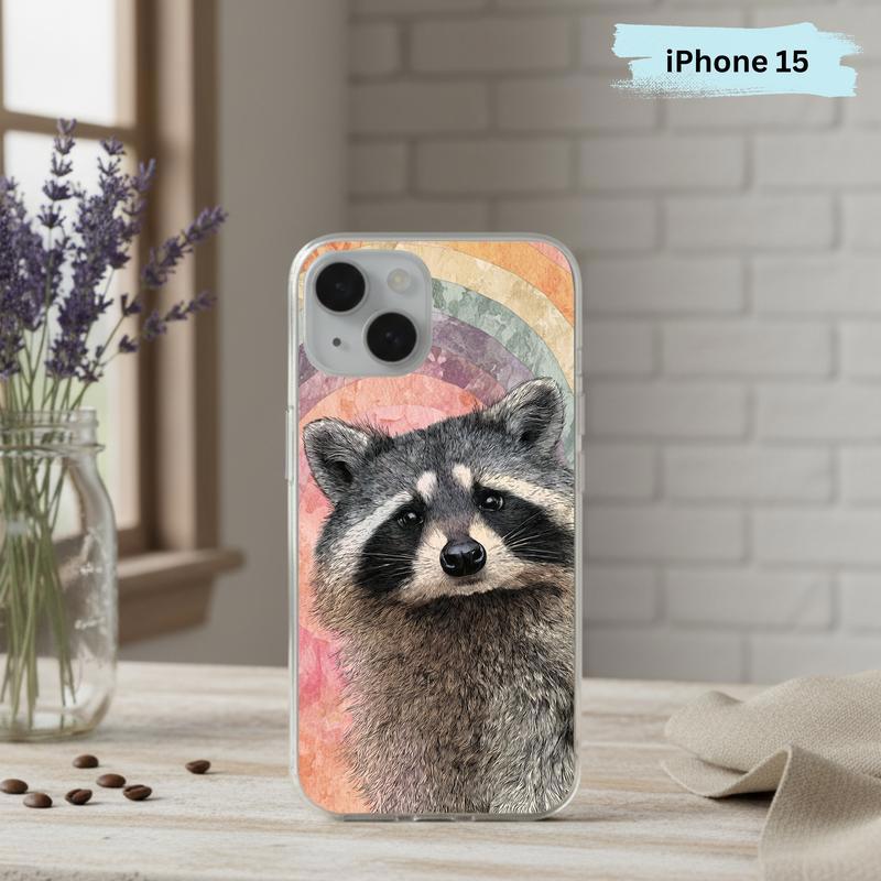 Sarcastic Raccoon Hippy Calm Chaos Phone Case IPhone Sarcastic Raccoon Hippy Calm Chaos Phone Case IPhone