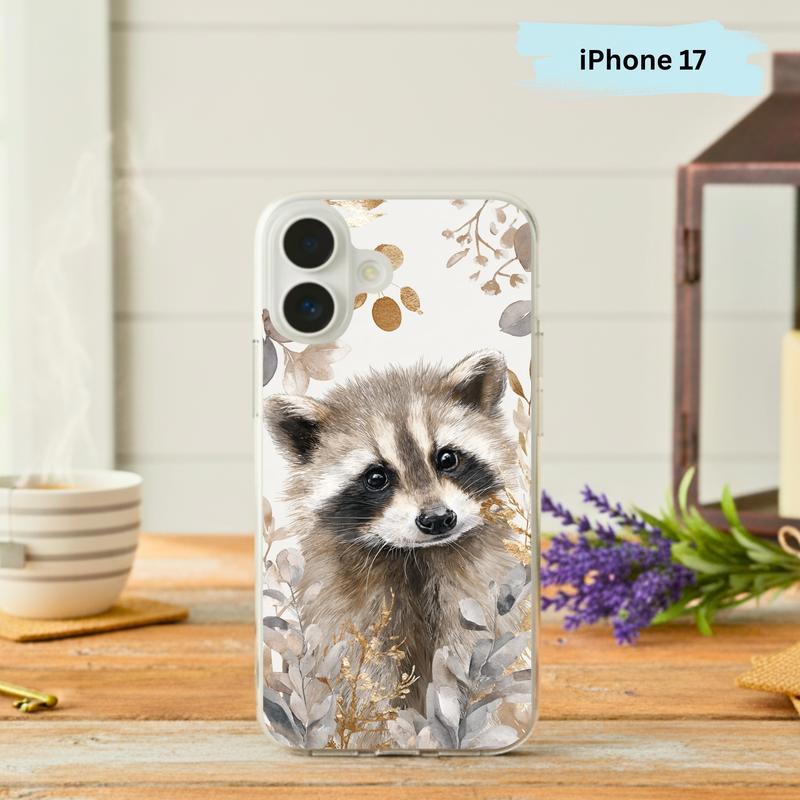 Baby Raccoon Light Hippy Forest Phone Case IPhone - Raccsy