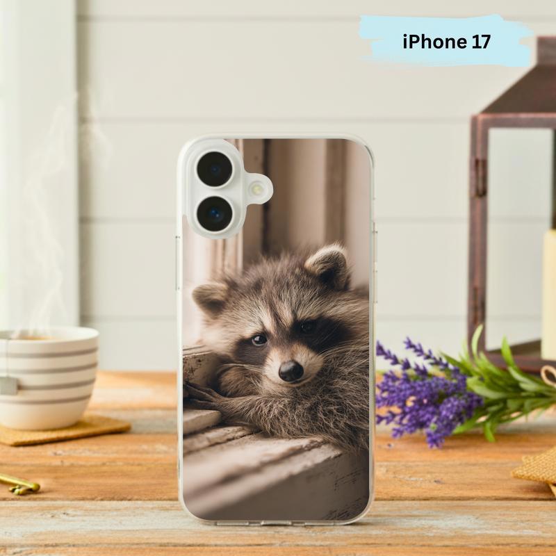 Baby Raccoon Warm Farmhouse Sunlight Phone Case IPhone - Raccsy