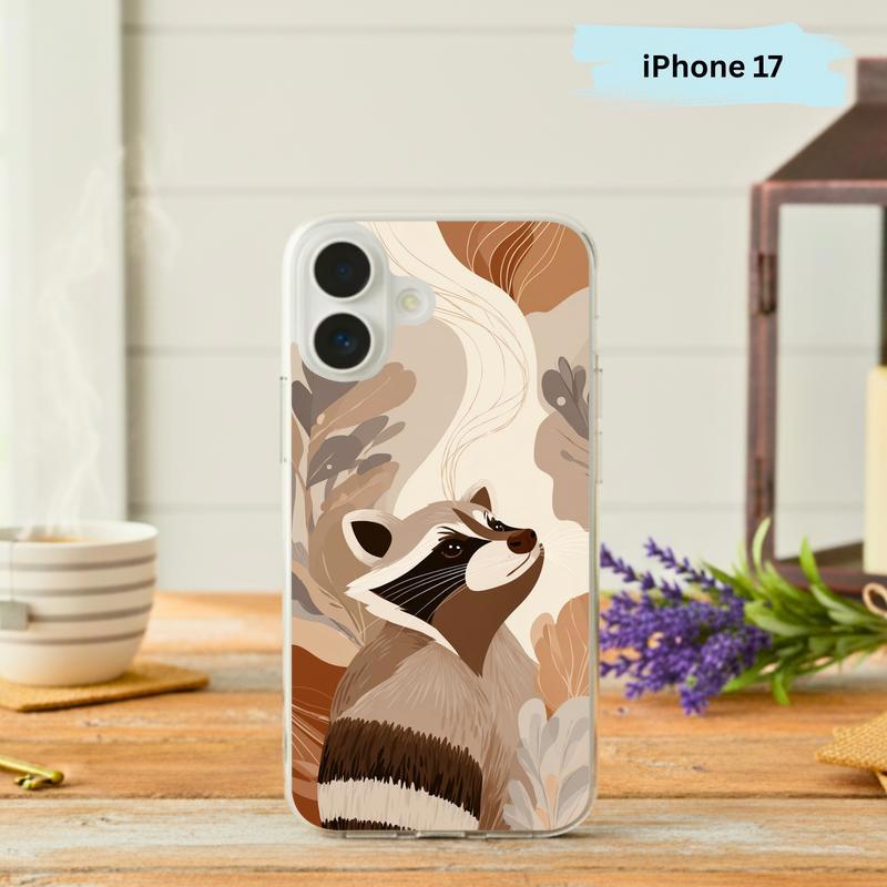 Boho Nature Sarcastic Raccoon Style Phone Case IPhone - Raccsy