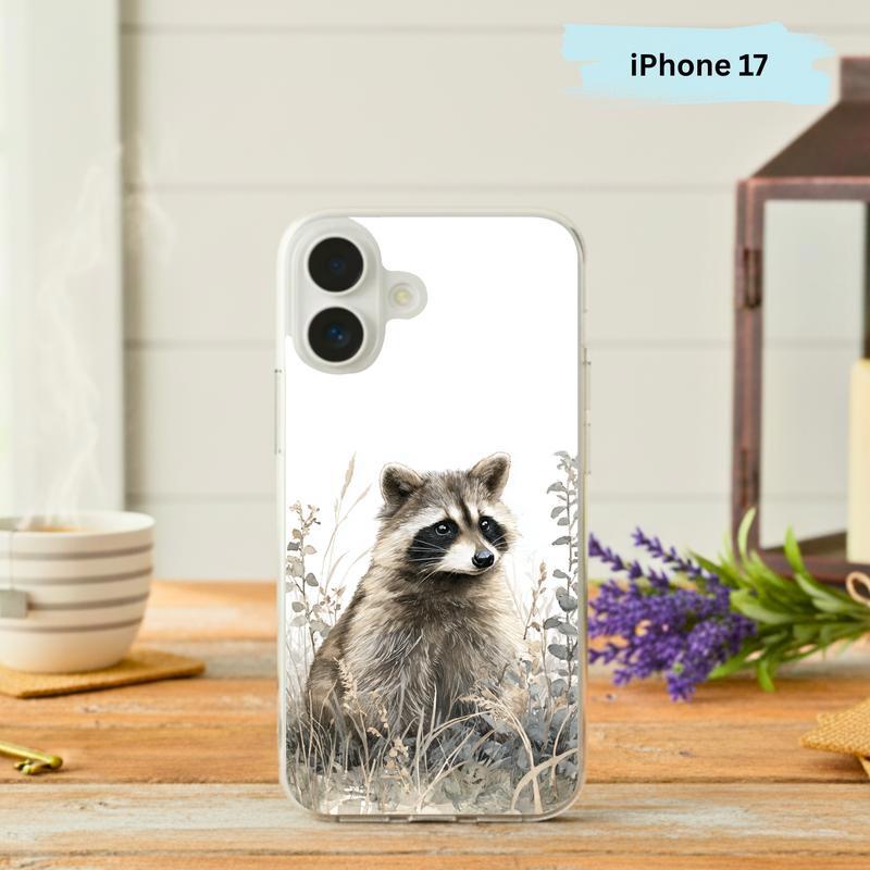 Sarcastic Woodland Raccoon Phone Case IPhone - Raccsy