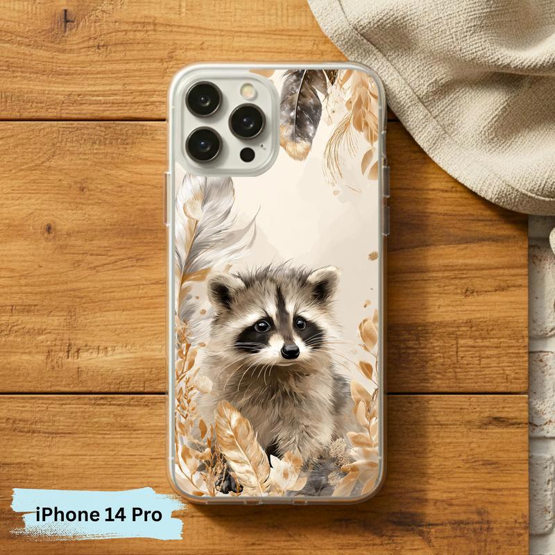 Baby Raccoon Featherlight Meadow Phone Case IPhone Baby Raccoon Featherlight Meadow Phone Case IPhone