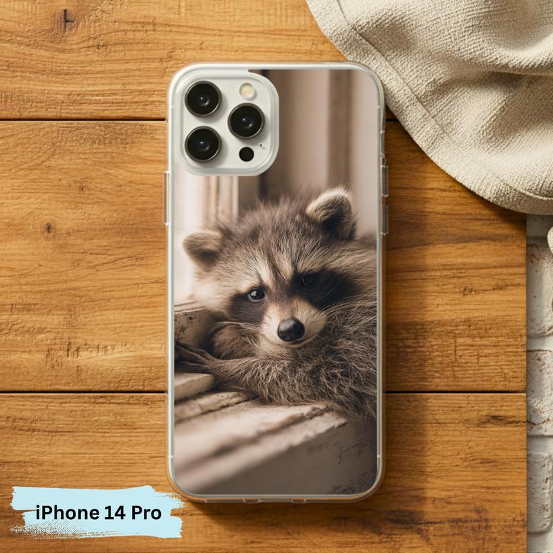 Baby Raccoon Warm Farmhouse Sunlight Phone Case IPhone Baby Raccoon Warm Farmhouse Sunlight Phone Case IPhone