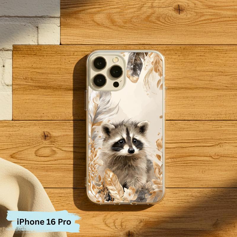 Baby Raccoon Featherlight Meadow Phone Case IPhone Baby Raccoon Featherlight Meadow Phone Case IPhone