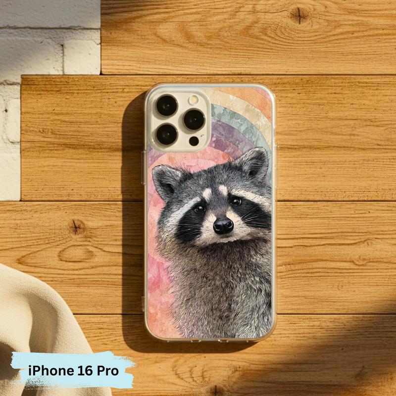 Sarcastic Raccoon Hippy Calm Chaos Phone Case IPhone Sarcastic Raccoon Hippy Calm Chaos Phone Case IPhone