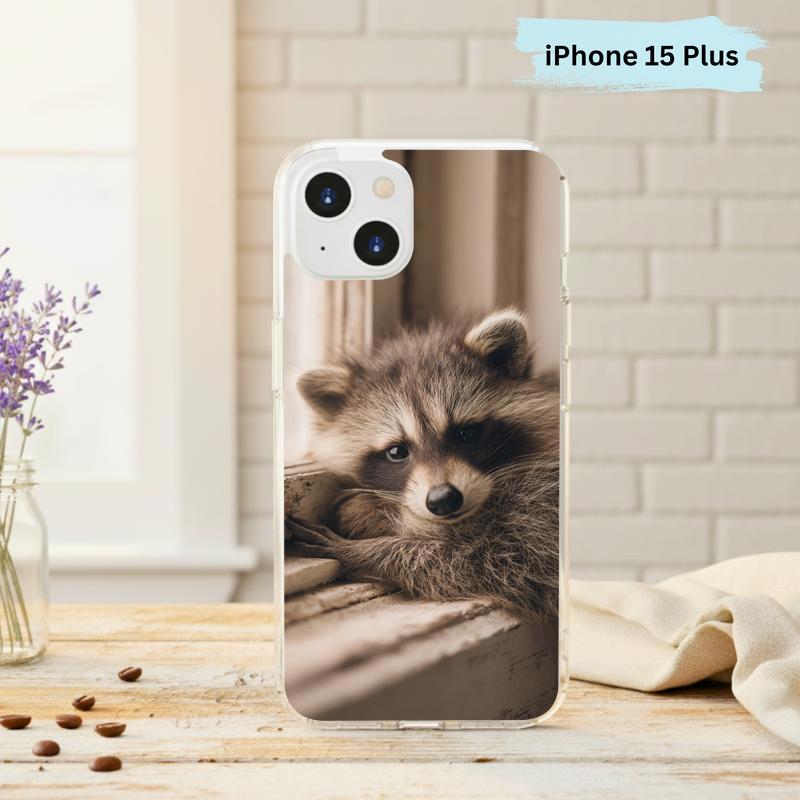 Baby Raccoon Warm Farmhouse Sunlight Phone Case IPhone Baby Raccoon Warm Farmhouse Sunlight Phone Case IPhone