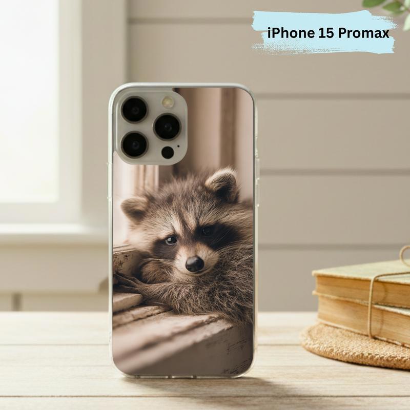 Baby Raccoon Warm Farmhouse Sunlight Phone Case IPhone Baby Raccoon Warm Farmhouse Sunlight Phone Case IPhone