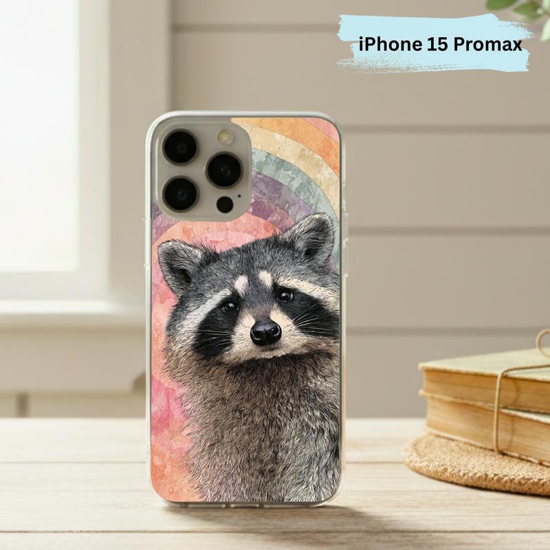 Sarcastic Raccoon Hippy Calm Chaos Phone Case IPhone Sarcastic Raccoon Hippy Calm Chaos Phone Case IPhone