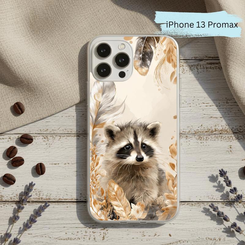 Baby Raccoon Featherlight Meadow Phone Case IPhone Baby Raccoon Featherlight Meadow Phone Case IPhone