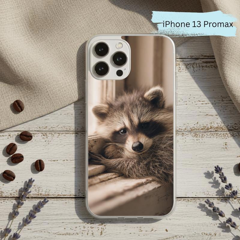 Baby Raccoon Warm Farmhouse Sunlight Phone Case IPhone Baby Raccoon Warm Farmhouse Sunlight Phone Case IPhone