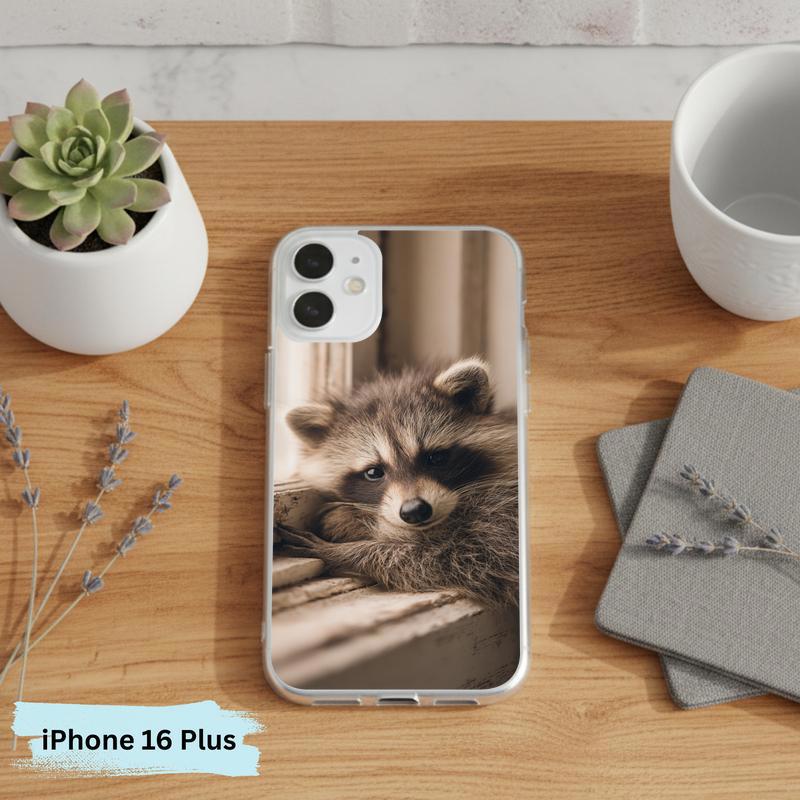 Baby Raccoon Warm Farmhouse Sunlight Phone Case IPhone Baby Raccoon Warm Farmhouse Sunlight Phone Case IPhone
