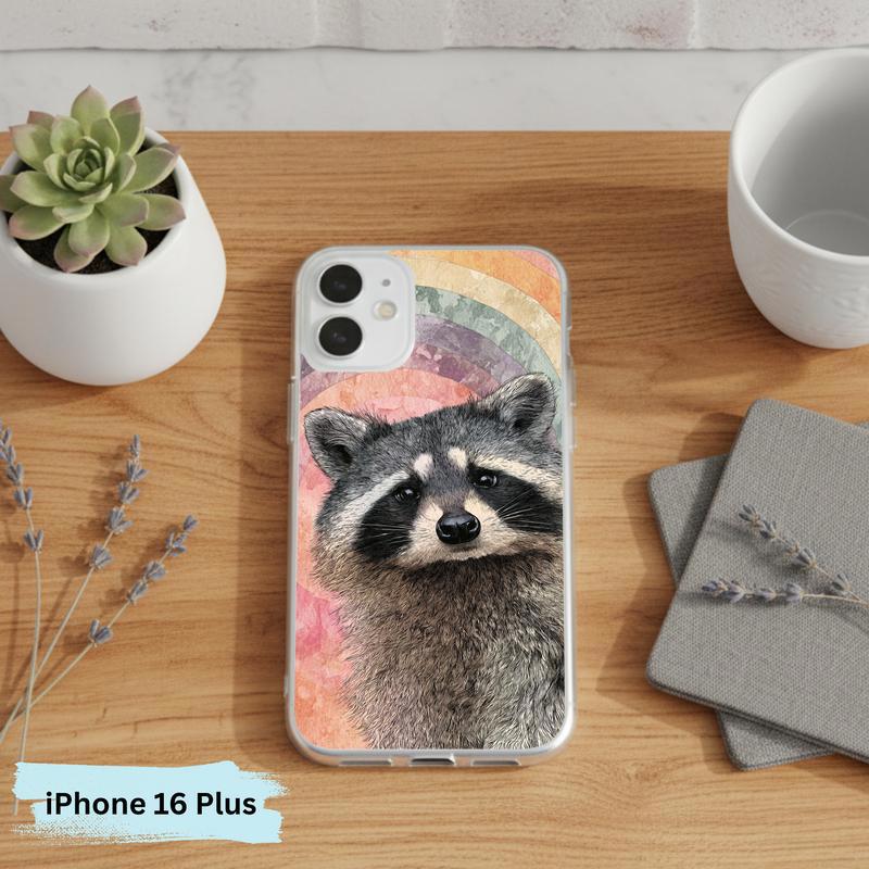 Sarcastic Raccoon Hippy Calm Chaos Phone Case IPhone Sarcastic Raccoon Hippy Calm Chaos Phone Case IPhone