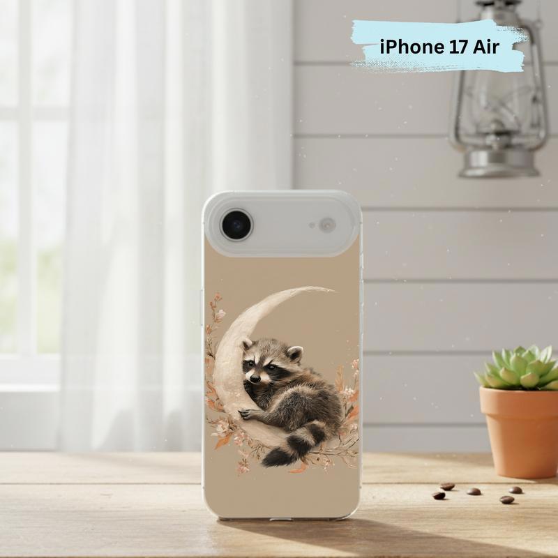 Boho Moon Baby Raccoon Phone Case IPhone Boho Moon Baby Raccoon Phone Case IPhone