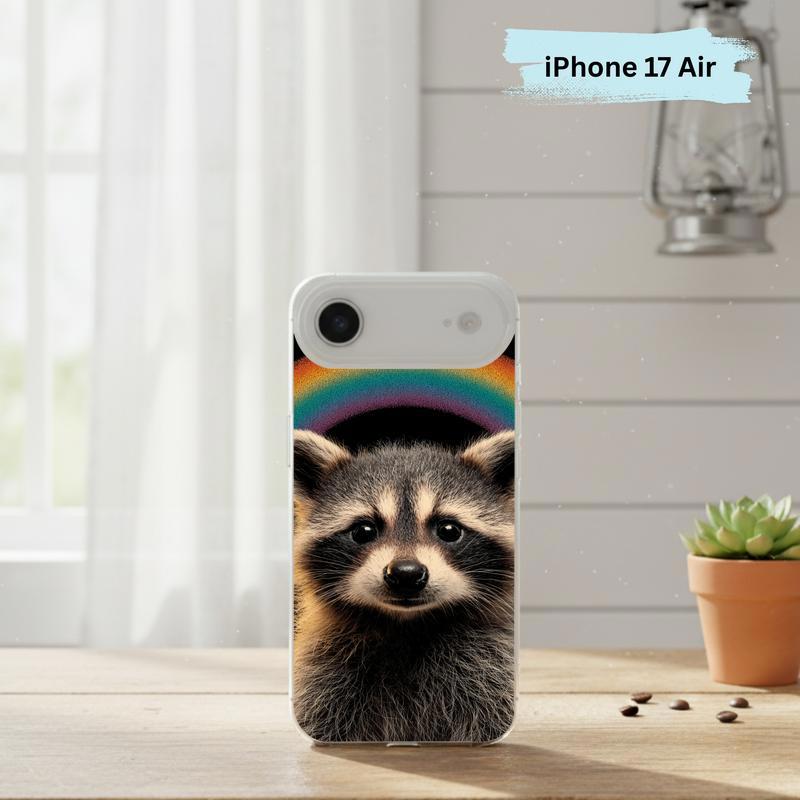 Rainbow Raccoon Hippy Aura Phone Case IPhone Rainbow Raccoon Hippy Aura Phone Case IPhone