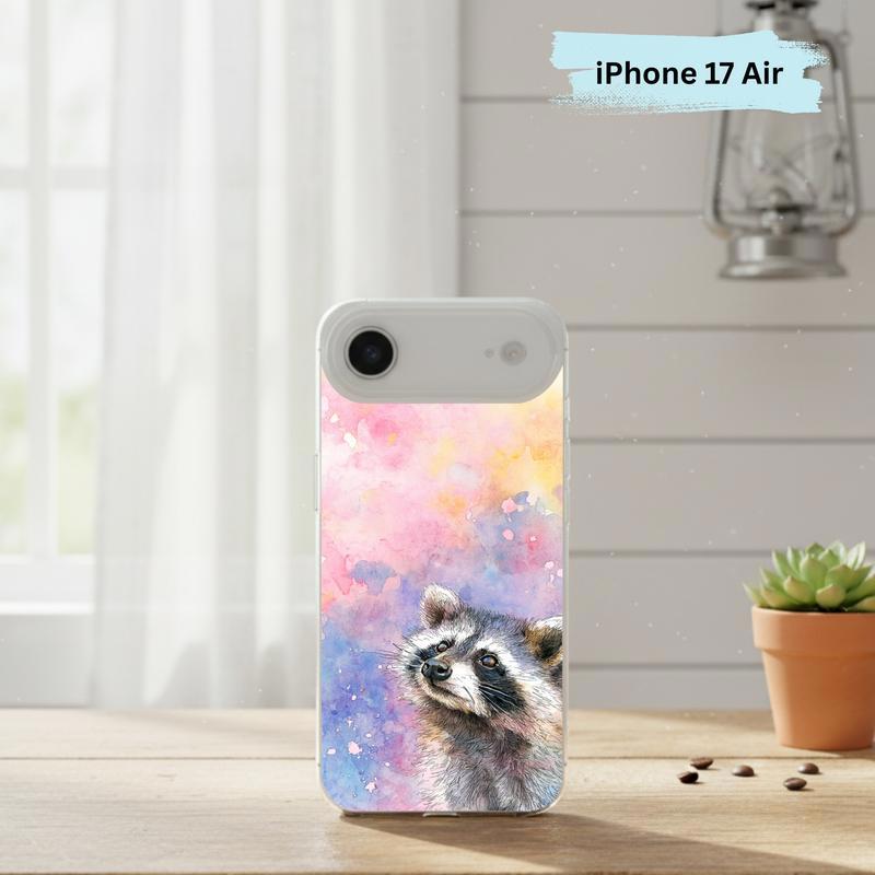 Soft Rain Baby Raccoon Phone Case IPhone Soft Rain Baby Raccoon Phone Case IPhone