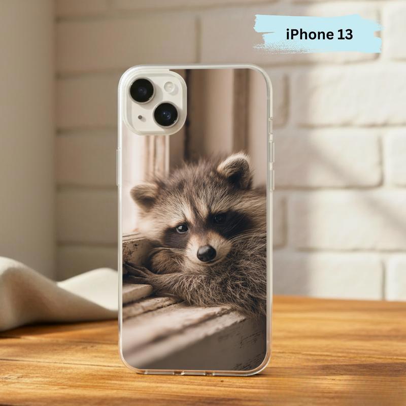 Baby Raccoon Warm Farmhouse Sunlight Phone Case IPhone Baby Raccoon Warm Farmhouse Sunlight Phone Case IPhone