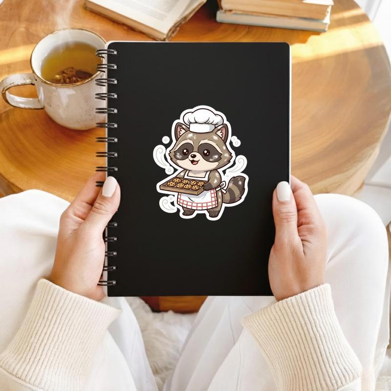 Raccoon Dog Baker Sticker Raccoon Dog Baker Sticker