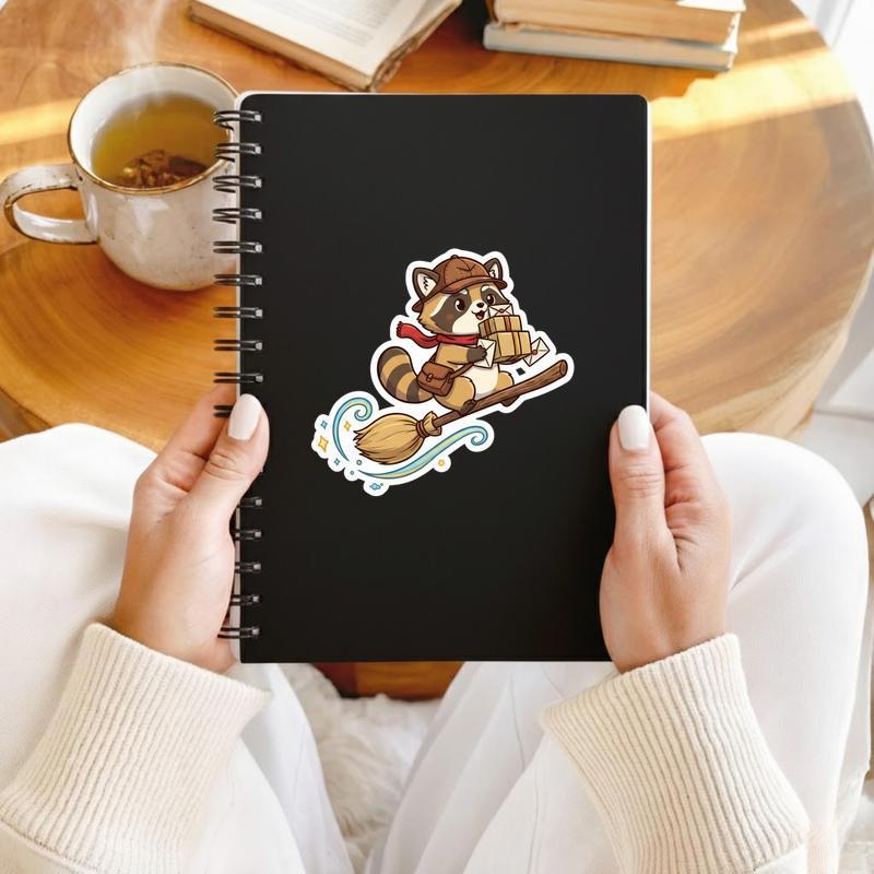 Raccoon Dog Delivery Sticker Raccoon Dog Delivery Sticker