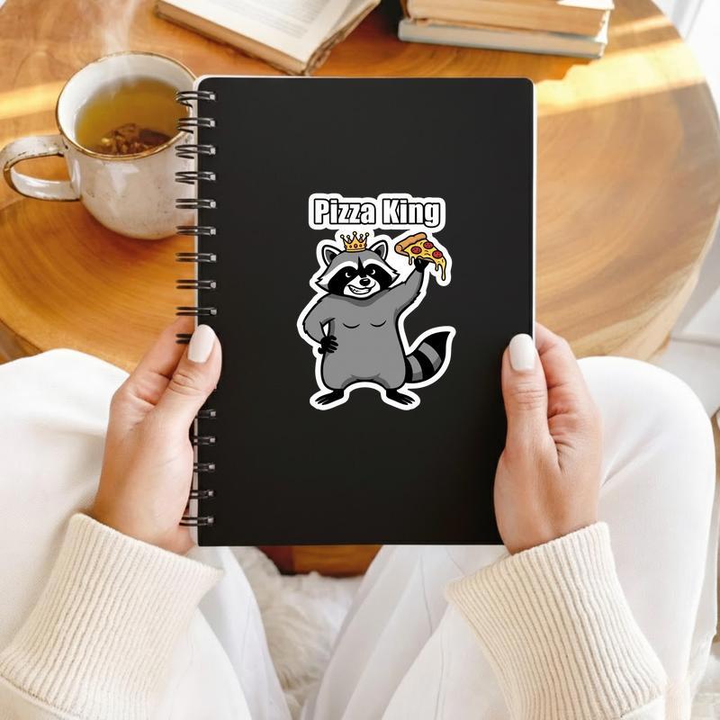 Raccoon Pizza Meme Royalty Sticker Raccoon Pizza Meme Royalty Sticker