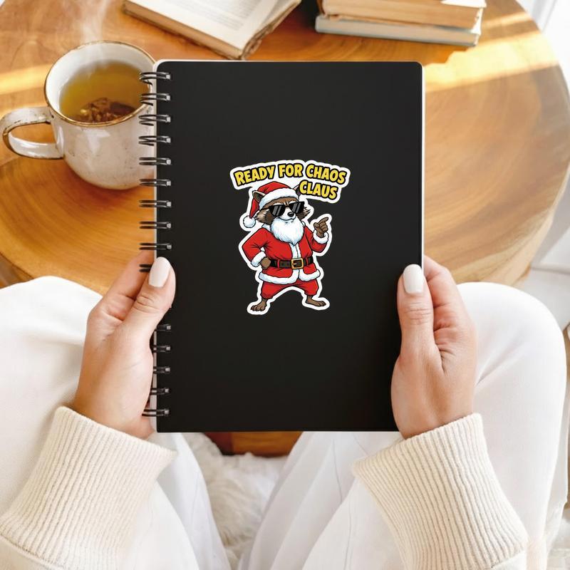 Rocket Raccoon Meme Santa Funny Sticker