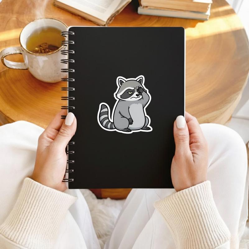 Sarcastic Raccoon Facepal Sticker Sarcastic Raccoon Facepal Sticker