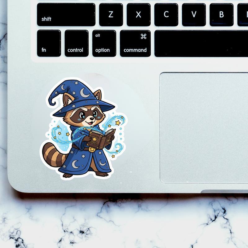 Raccoon Dog Wizard Sticker Raccoon Dog Wizard Sticker