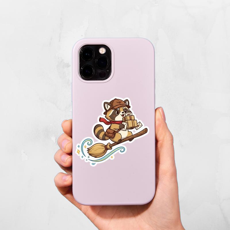 Raccoon Dog Delivery Sticker Raccoon Dog Delivery Sticker