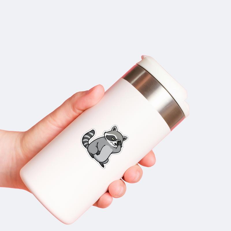 Sarcastic Raccoon Facepal Sticker Sarcastic Raccoon Facepal Sticker