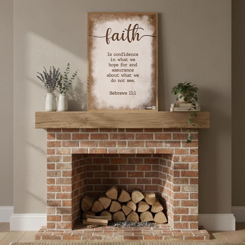 Spiritual Faith Canvas Inspirational Three-Piece Wall Art