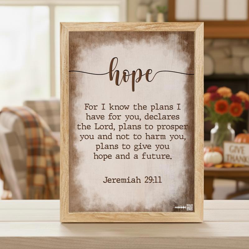 Uplifting Hope Canvas Spiritual Art Print from Trio Collection