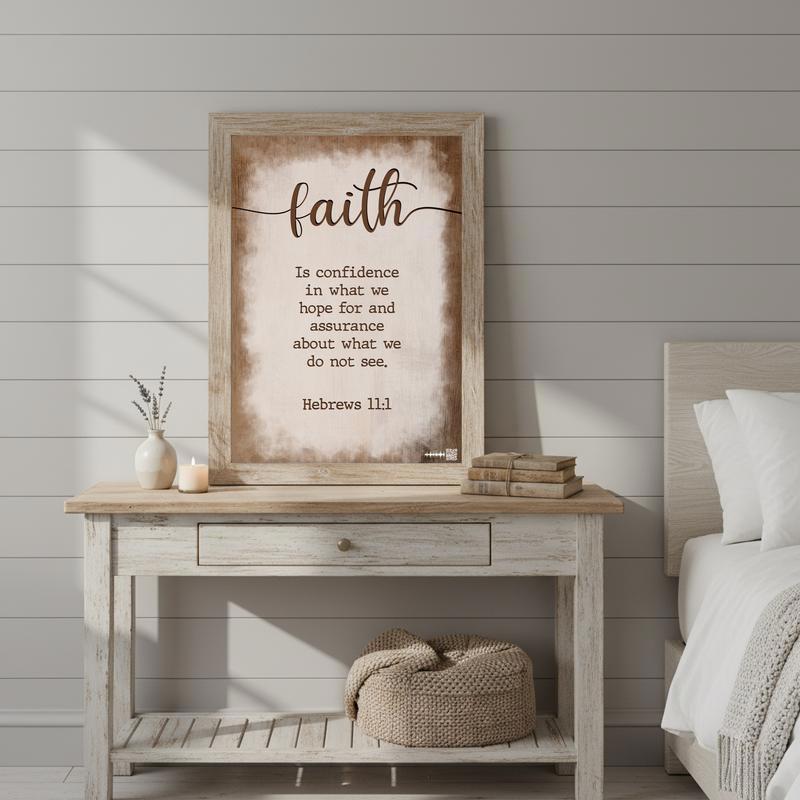Spiritual Faith Canvas Inspirational Three-Piece Wall Art