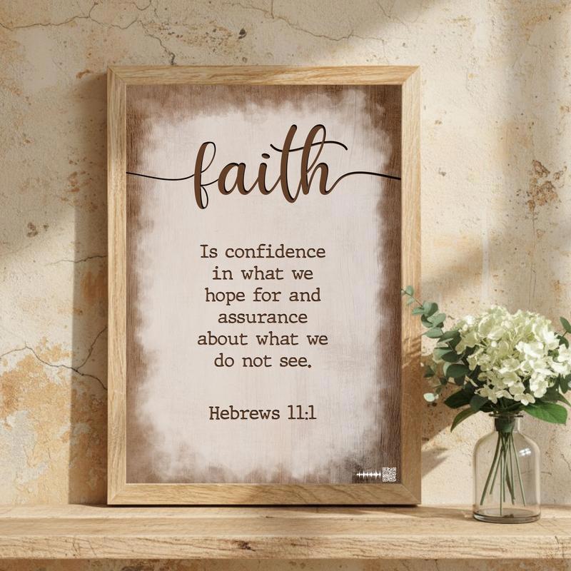 Spiritual Faith Canvas Inspirational Three-Piece Wall Art