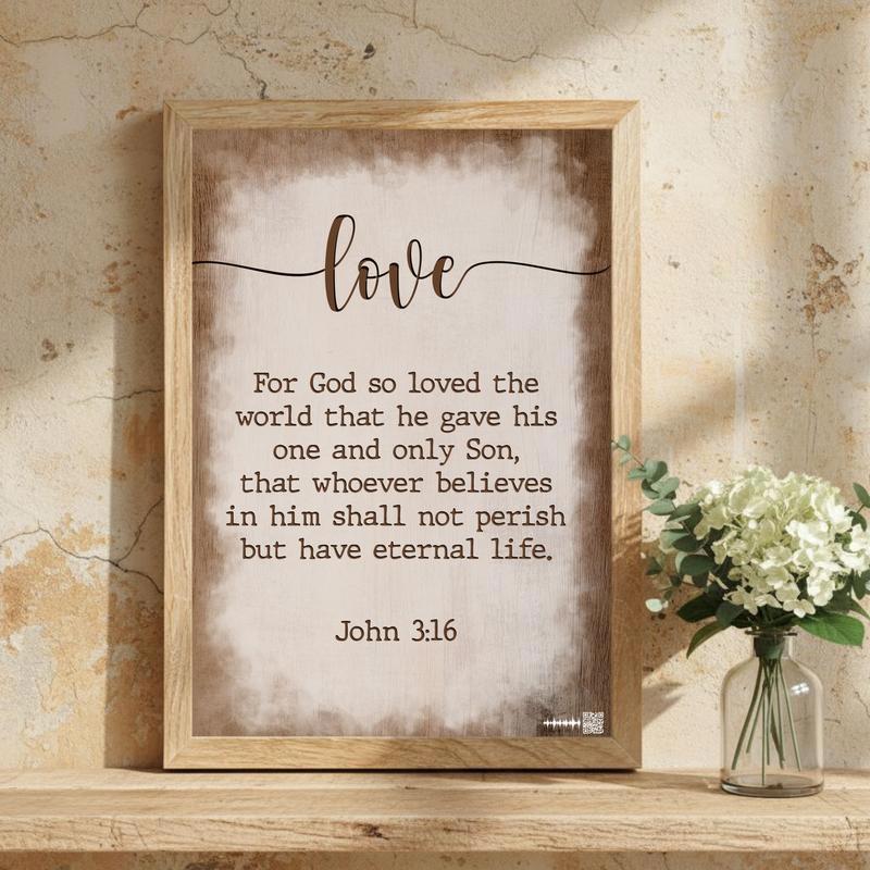 Love's Embrace Inspirational Faith and Hope Art Canvas