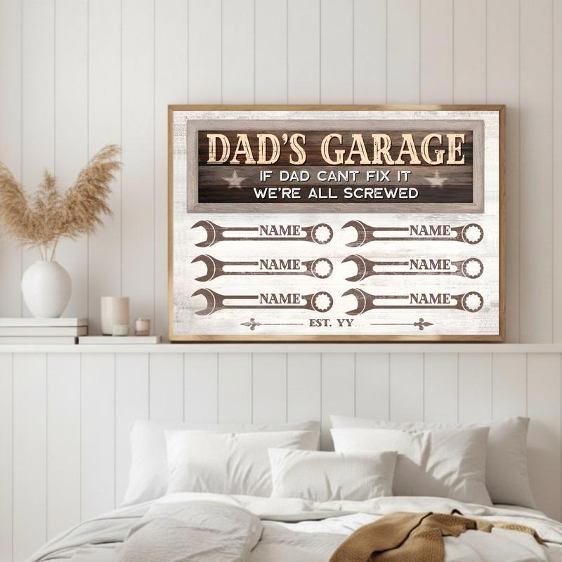 Hilarious Dad Canvas If He Can't Fix It We're Screwed