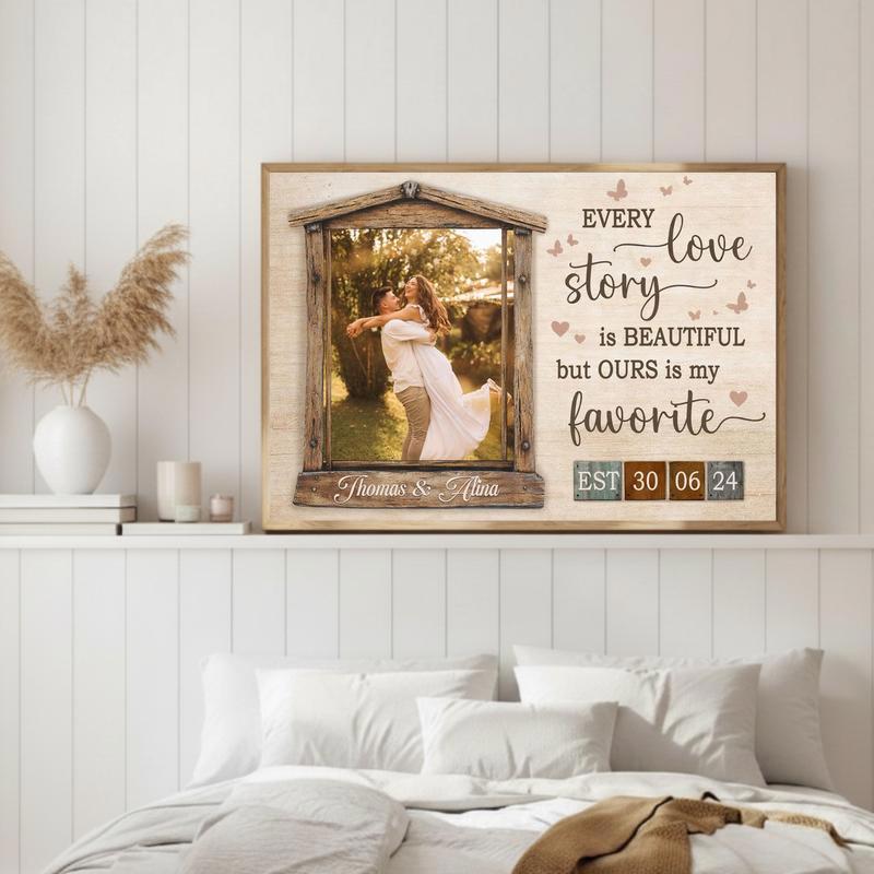 Personalized Couple Canvas - Meaningful Valentine’s Day Gift