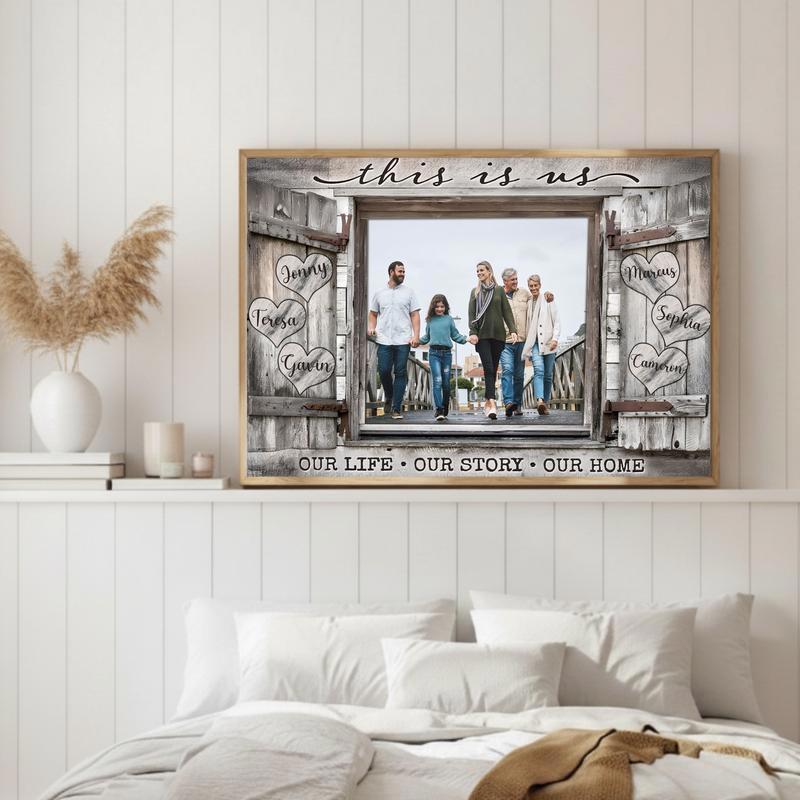 Milestones & Memories The This Is Us Family Photo Canvas