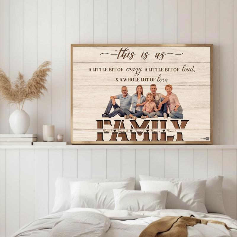 Heartwarming This Is Us Photo Keepsake Custom Family Canvas