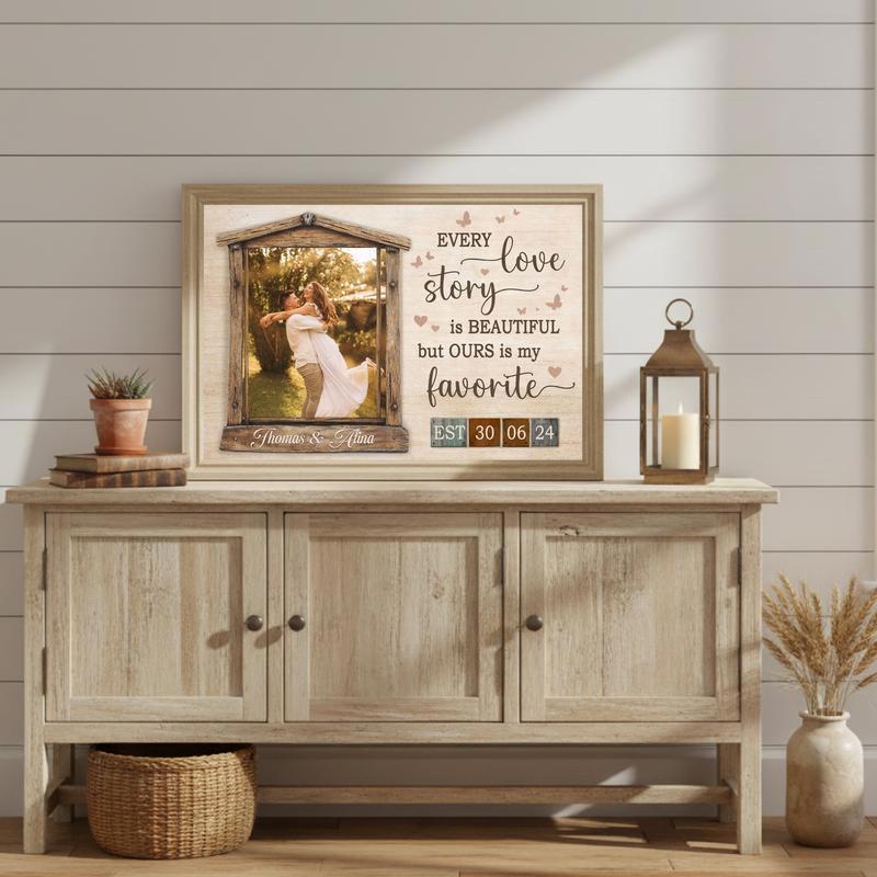 Personalized Couple Canvas - Meaningful Valentine’s Day Gift
