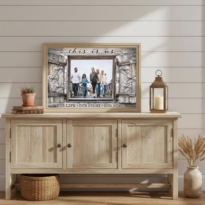 Milestones & Memories The This Is Us Family Photo Canvas