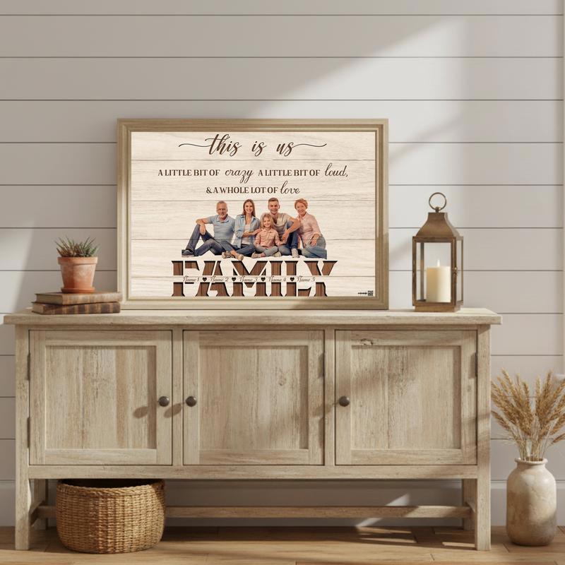 Heartwarming This Is Us Photo Keepsake Custom Family Canvas
