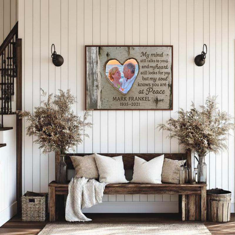 Custom Family Memorial Photo, A Forever Remembrance Canvas